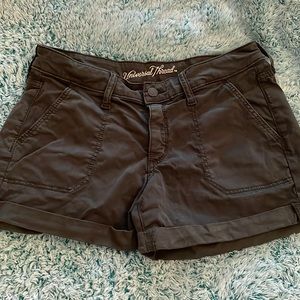 Junior’s 4/27 olive green shorts